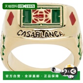 香港直邮潮奢 Club Casablanca 1h可退 男士 Tennis 戒指 APF25JW