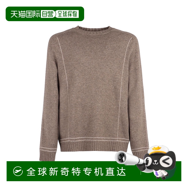 1h可退 香港直邮潮奢 Armani 阿玛尼 男士 长袖针织衫 6RSM26SM35