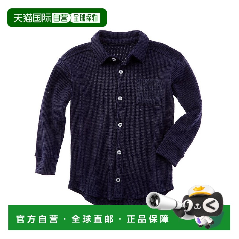 自营Chaser Military Thermal Button-Down Shirt - blue 美国奥