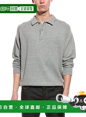自营Slate & Stone Raglan Polo Sweater - grey 美国奥莱直发