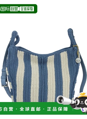 自营the sakLos Feliz斜挎包-海洋条纹 美国奥莱直发新款手提包