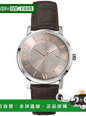自营Guess Men's Slim Class Beige Dial Watch - beige 美国奥莱