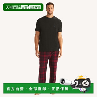 Plaid Big rio Pant Pajama Fleece Tall Mens 自营Nautica