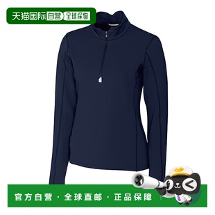 自营 cutter & buckCutter&Buck Traverse弹力四分之一拉链女式套