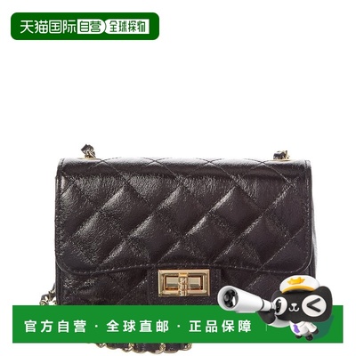 自营Persaman New York Jennie Metallic Quilted Leather Crossb