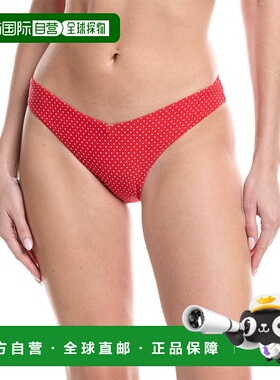 自营WeWoreWhat Delilah Bikini Bottom - red 美国奥莱直发