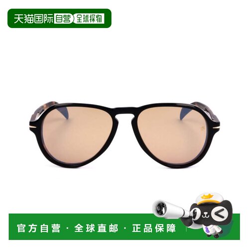 自营david beckhamDb 7079/S Classic Aviator Sunglasses - neut