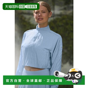 美国直邮aloyoga 全拉链夹克 Cropped Only 海贝 Doubles 1h可退