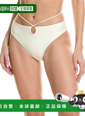 自营 Devon Windsor Leanne 比基尼泳裤 - 白色 美国奥莱直发性感