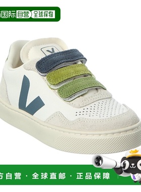 自营VEJA Small V-90 O.T. Leather Sneaker - white 美国奥莱直