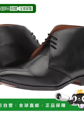 自营 Carlos By Carlos Santana Corazon男式黑色皮革Chukka JOBB