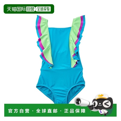 自营 beach lingo海滩 Lingo Rue 连体泳衣 - 蓝色 美国奥莱直发