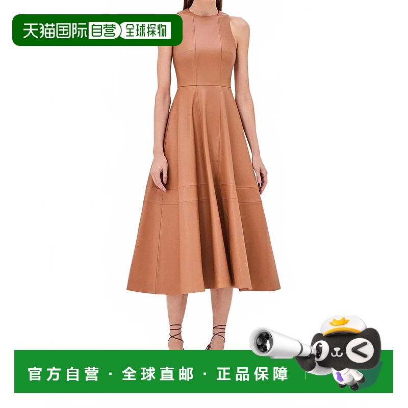 自营alexisEngland Midi Dress In Saddle - saddle 美国奥莱直发