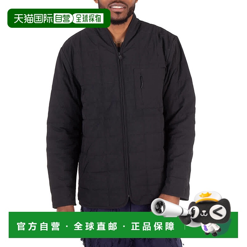 自营 Rains男式黑色Giron衬里夹克-黑色 美国奥莱直发