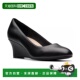 美国直邮 Clarks Olivette系列 1h可退 女士优雅坡跟珍珠单鞋