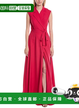 自营 Rene Ruiz无袖衬衫连衣裙-粉红色 美国奥莱直发新款衬衫裙