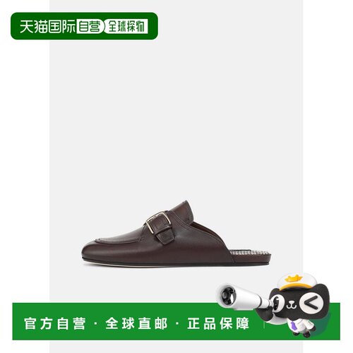 自营vinceMinetta皮革Loafer Mule-辣椒棕色 美国奥莱直发女鞋