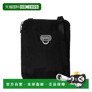 自营baggallini Coastal Flip Lock Mini Crossbody - black 美国