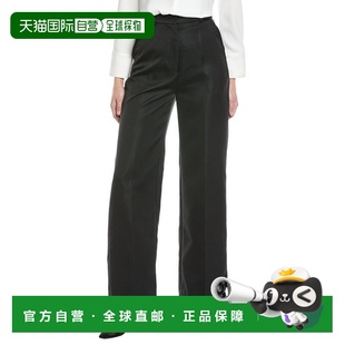 自营NANUSHKA Lanai Relaxed Leg Tailored Trouser - black 美国