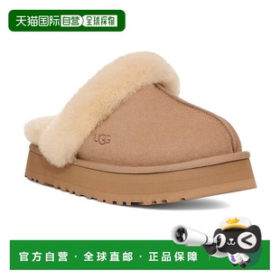 女士 Ugg Disquette 平底鞋 自营 brown棕色女鞋 潮奢