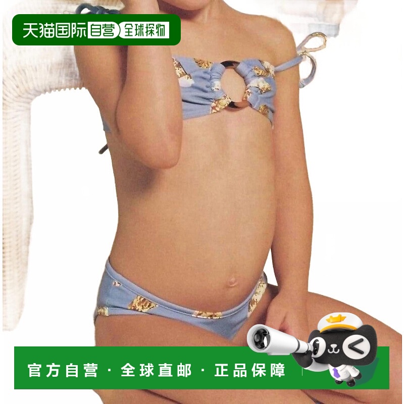 自营montce女孩的迷你Tori Bandeau和Lulu比基尼套装 美国奥莱直