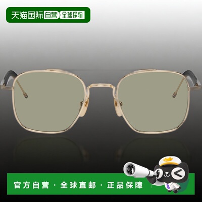 1h可退 香港直邮潮奢 Thom Browne 汤姆 布朗 男士 金色 Titanium