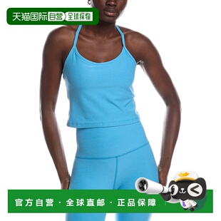 自营Beyond Yoga Spacedye Slim Racerback露背上衣-蓝色 美国奥