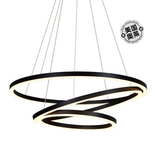 英寸 LED 枝形吊灯 黑色现 自营vonnTania 可调节吊灯 Trio