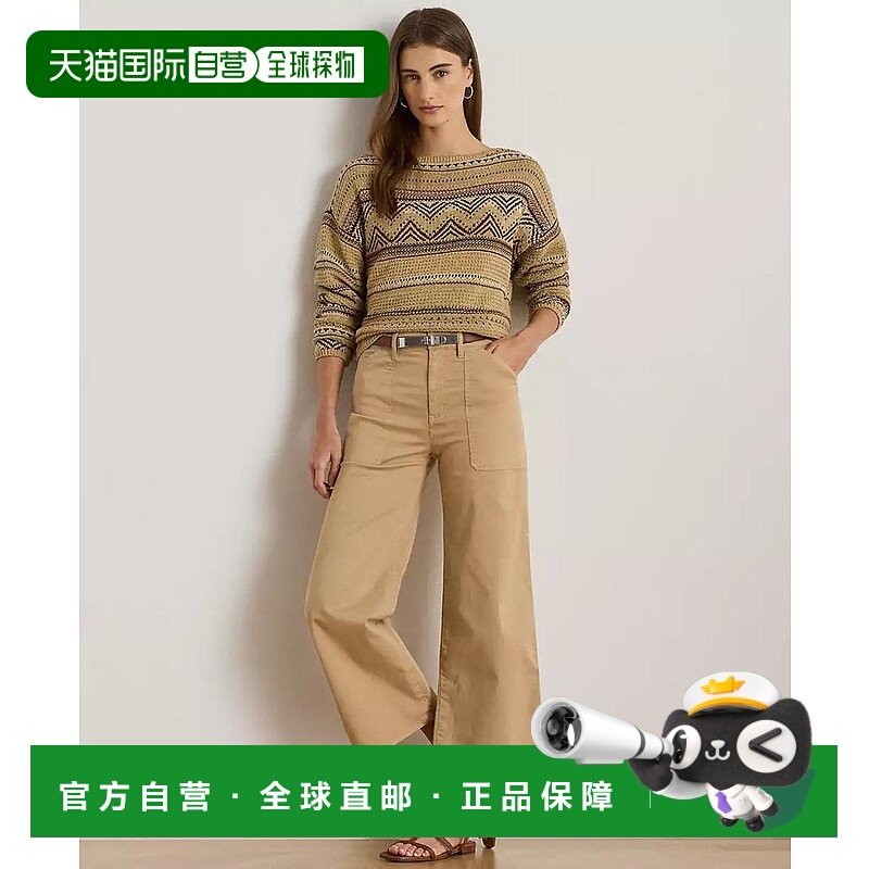 1h可退 【美国直邮】ralph lauren 女士 休闲裤裤子阔腿裤,女装/女士精品,休闲裤,淘宝优惠券,粉丝福利购,淘宝优惠卷