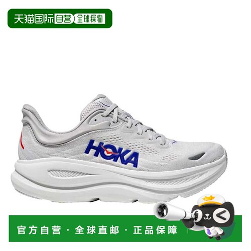 自营Hoka Bondi 9 Cosmic Grey / Ultramarine  1162011-CYLT Men