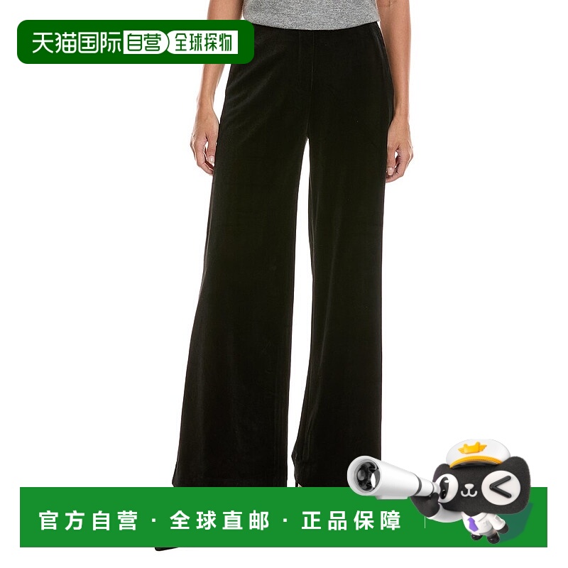 自营tyler boe Kathy Velvet Pant - black 美国奥莱直发