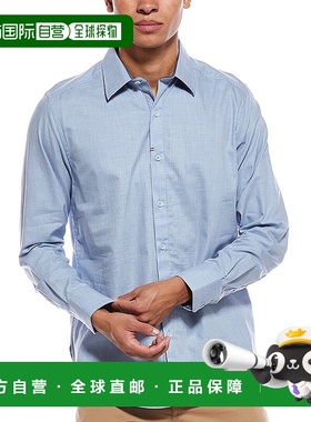 自营Robert Graham Maxson Woven Shirt - light blue 美国奥莱直