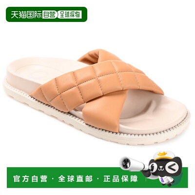 Journee Collection Women's Aveena Sandal - mocha 【美国奥莱