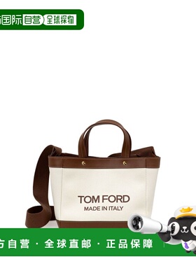 自营Tom Ford Cotton Tote Women's Bag - beige 美国奥莱直发