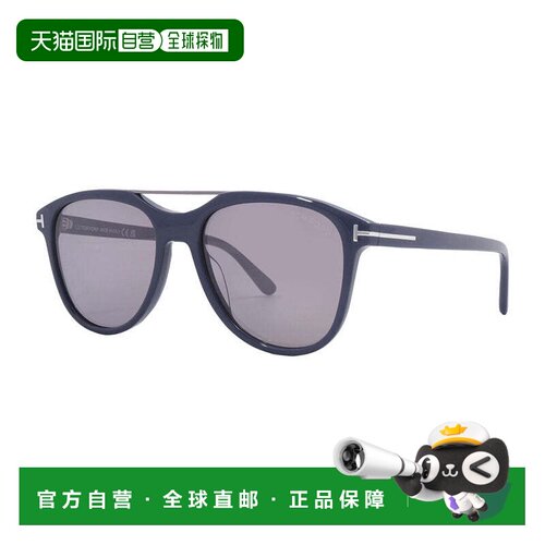 自营Tom Ford Sunglasses Aviator Full Rim, Black/havana Frame