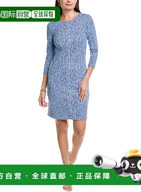 自营 J.McLaughlin Sophia Catalina布裙-蓝色 美国奥莱直发