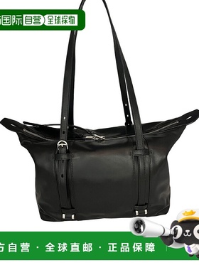 自营 Bally Moonrise Boston 6208530 Ladies Black Leather Hand