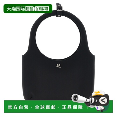 自营Courreges Women's Holy Handbag - black 美国奥莱直发