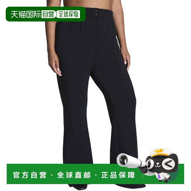 自营SPANX拉丝喇叭裤-非常黑 美国奥莱直发