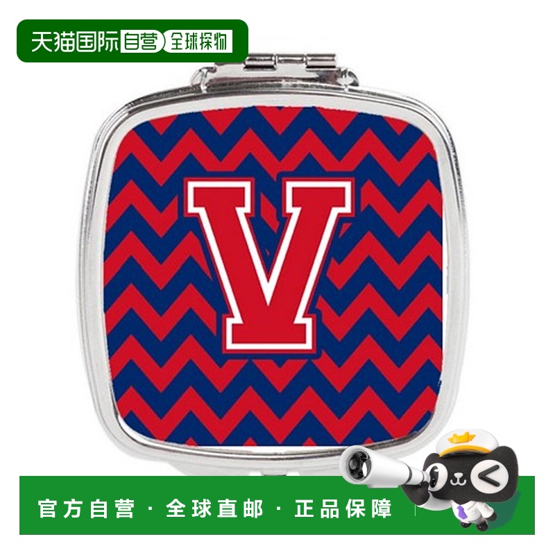 自营 Carolines Treasures CJ1054-VSCM 字母 V 雪佛龙耶鲁正品