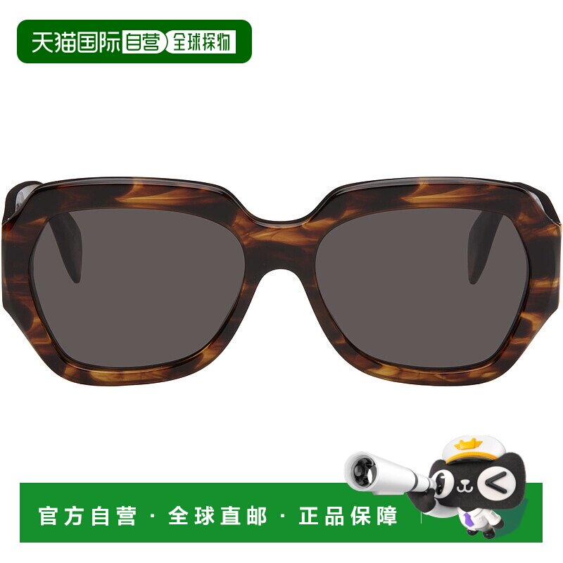 1h可退 香港直邮潮奢 RETROSUPERFUTURE 男士 棕色 Nala 太阳镜 R