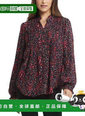 自营NYDJ Petite Tunic Blouse - multi 美国奥莱直发