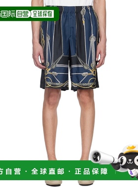 1h可退 香港直邮潮奢 versace 范思哲 男士 蓝色 & 海军蓝 Nautic