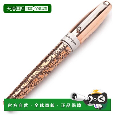 自营Montegrappa Merry骷髅铜细笔尖钢笔ISFOS2CU-Black 美国奥莱