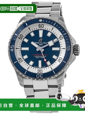 自营 breitling百年灵Superocean Automatic 42蓝色表盘钢制男士A