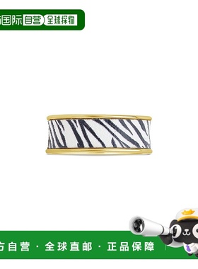 自营 sterling foreverInto the Jungle Band 戒指 斑马纹 美国奥