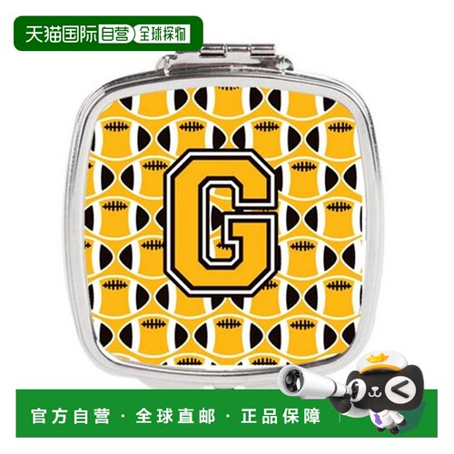 自营 Carolines Treasures CJ1080-GSCM 字母 G 足球黑色正品