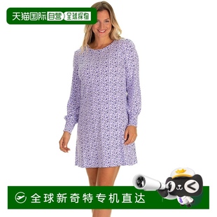 蓝色 自营 Danica连衣裙 duffield 美国奥莱 lane蓝色篮子编织