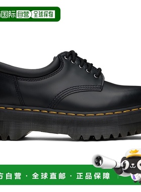 1h可退 香港直邮潮奢 Dr. Martens 马丁大夫 男士 黑色 8053 Leat