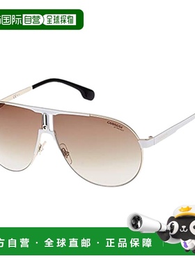 自营CARRERA 男女通用 1005/S 白色框渐变镜片飞行员太阳镜 - 白